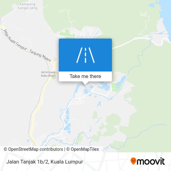 Peta Jalan Tanjak 1b/2