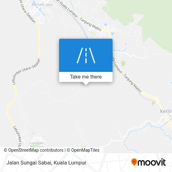 Jalan Sungai Sabai map