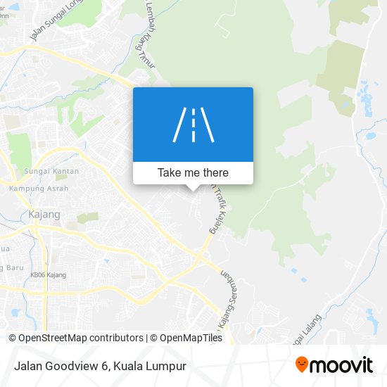 Jalan Goodview 6 map