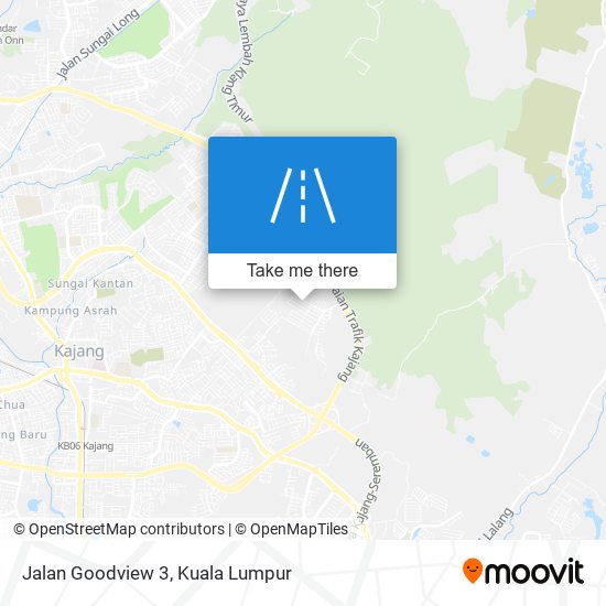 Jalan Goodview 3 map