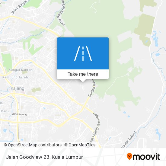Jalan Goodview 23 map