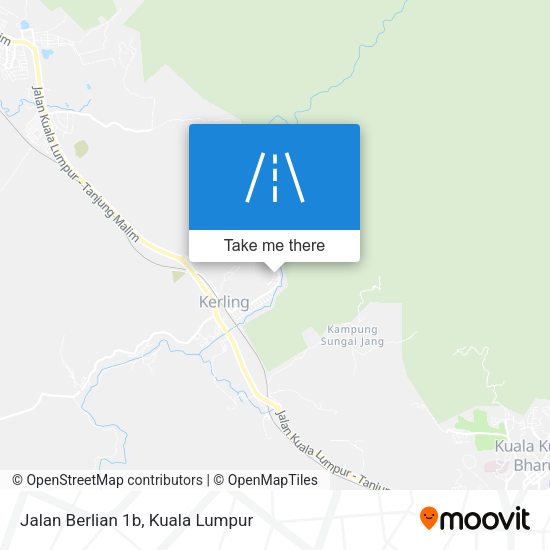 Jalan Berlian 1b map