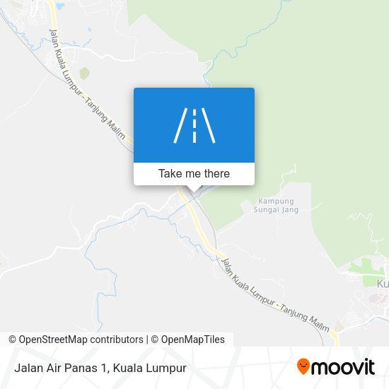 Jalan Air Panas 1 map