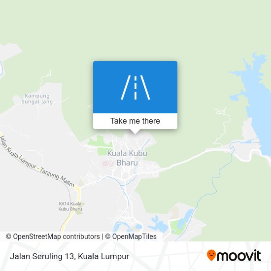 Jalan Seruling 13 map