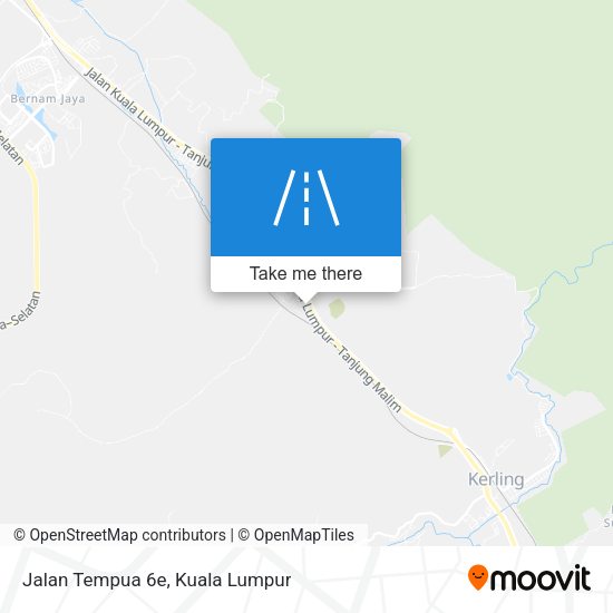 Peta Jalan Tempua 6e