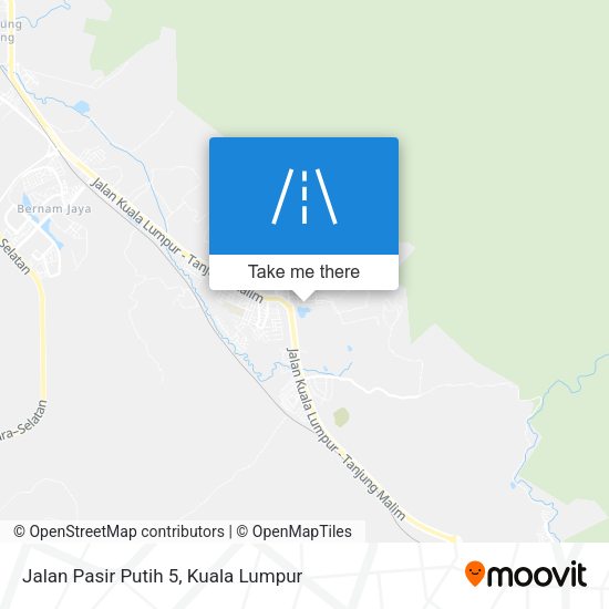 Peta Jalan Pasir Putih 5