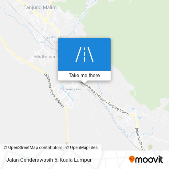 Jalan Cenderawasih 5 map