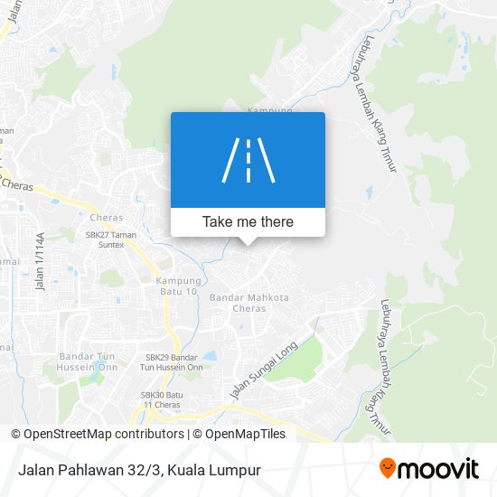 Jalan Pahlawan 32/3 map