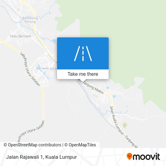 Peta Jalan Rajawali 1