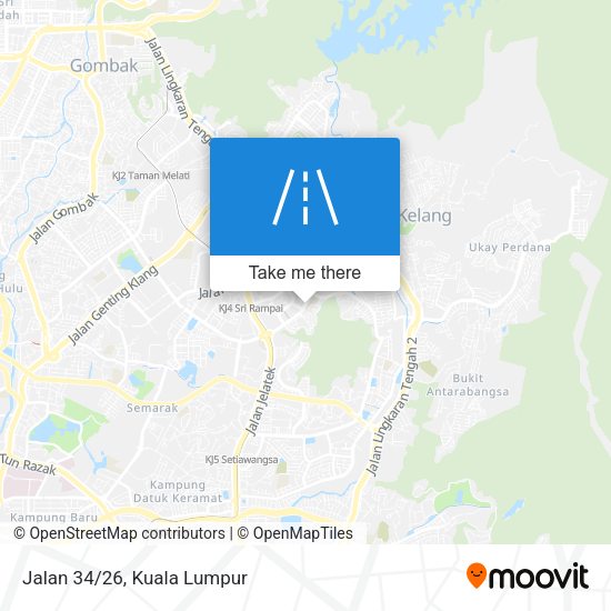 Jalan 34/26 map