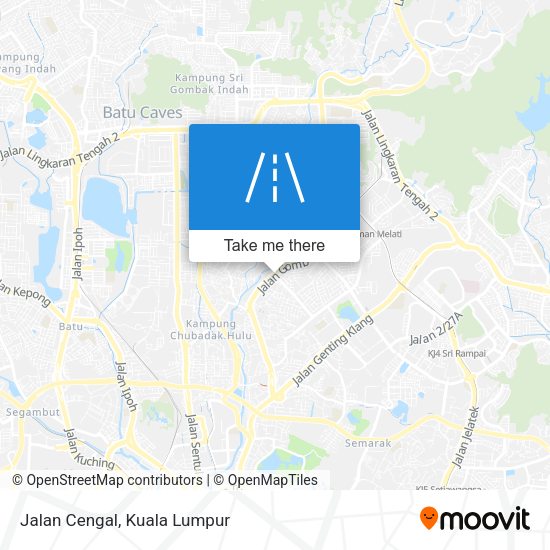 Peta Jalan Cengal
