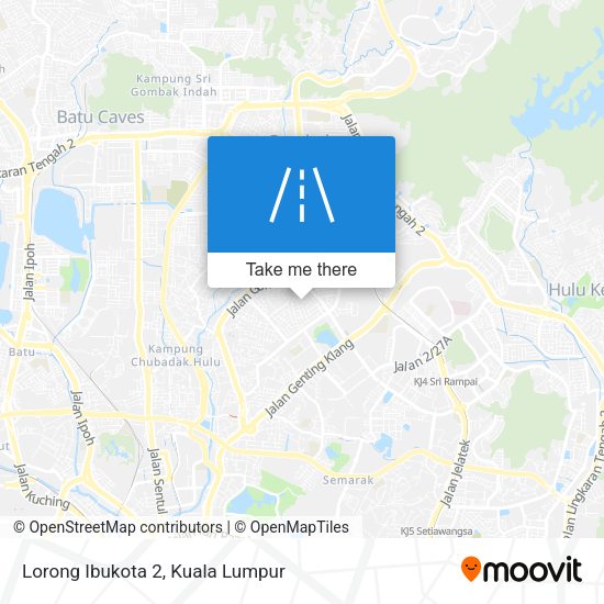 Lorong Ibukota 2 map