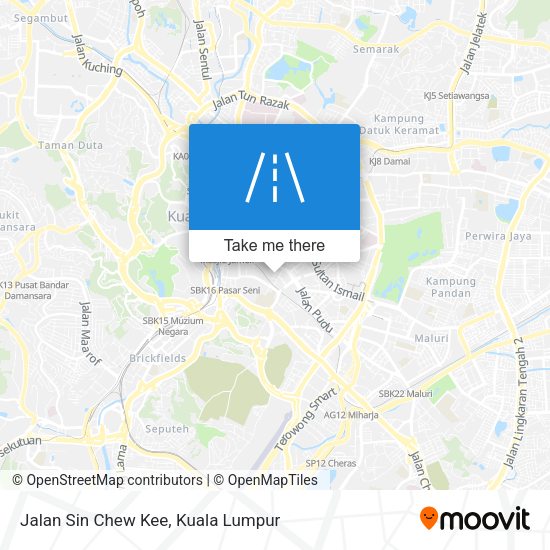 Jalan Sin Chew Kee map