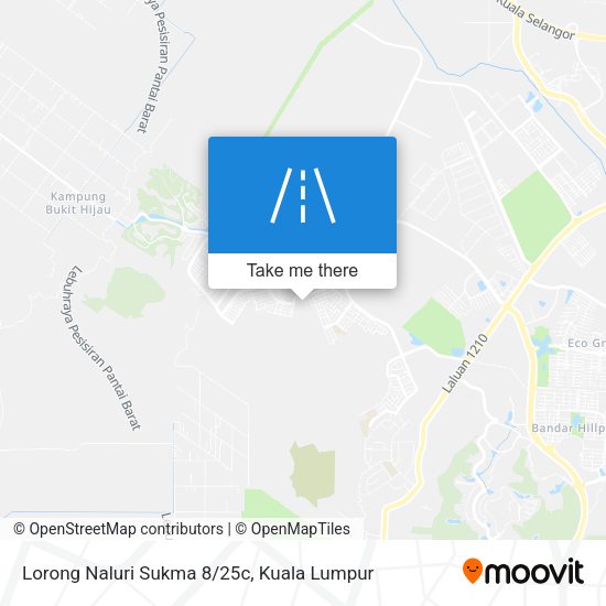 Lorong Naluri Sukma 8/25c map