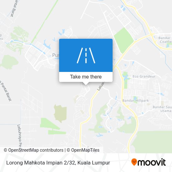 Peta Lorong Mahkota Impian 2/32