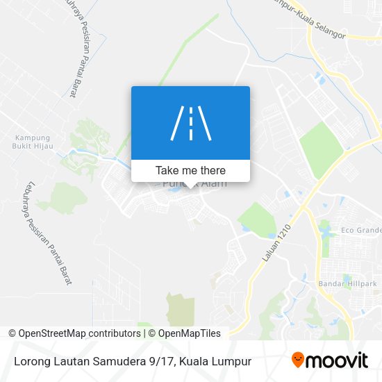Lorong Lautan Samudera 9/17 map