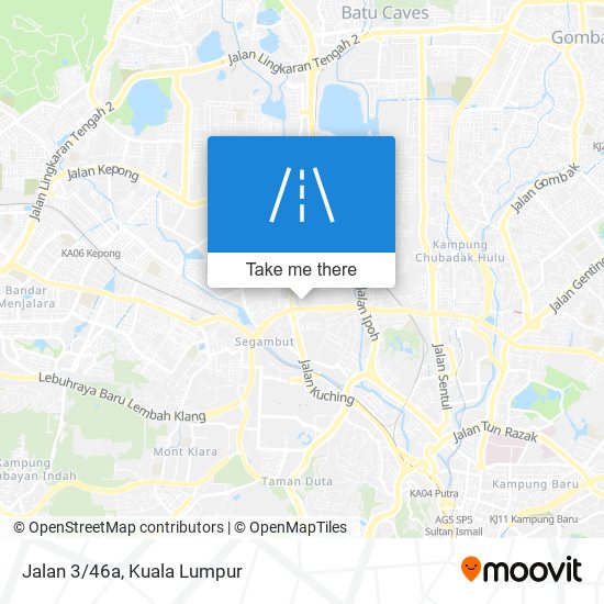 Jalan 3/46a map