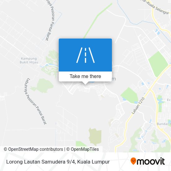Lorong Lautan Samudera 9/4 map
