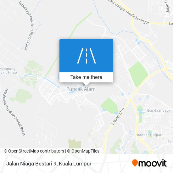 Peta Jalan Niaga Bestari 9