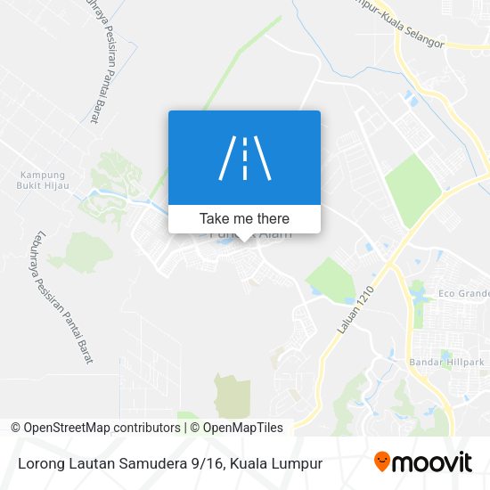 Lorong Lautan Samudera 9/16 map