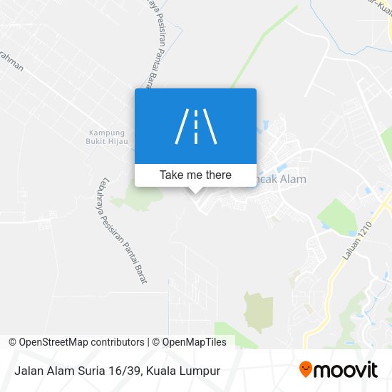 Peta Jalan Alam Suria 16/39