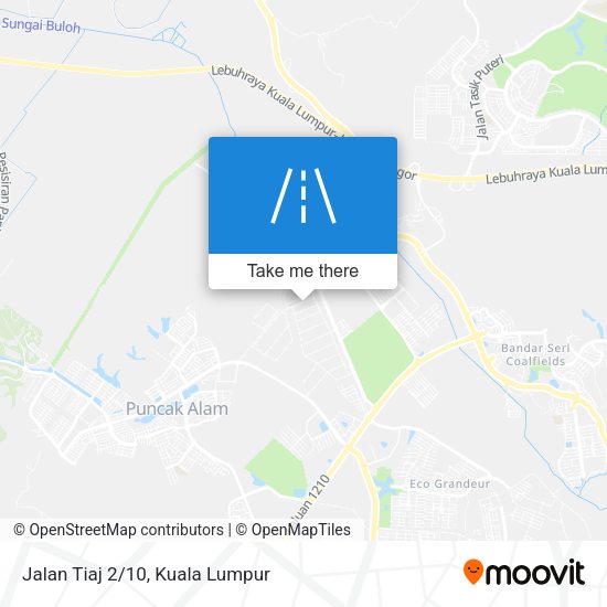 Peta Jalan Tiaj 2/10