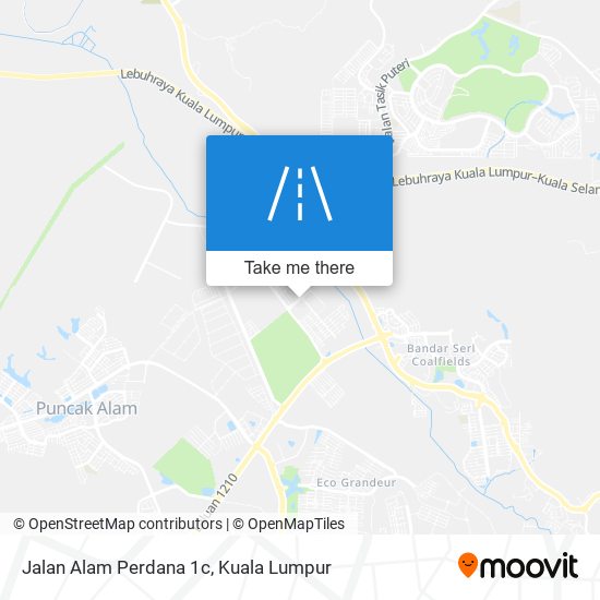 Peta Jalan Alam Perdana 1c