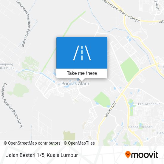 Peta Jalan Bestari 1/5
