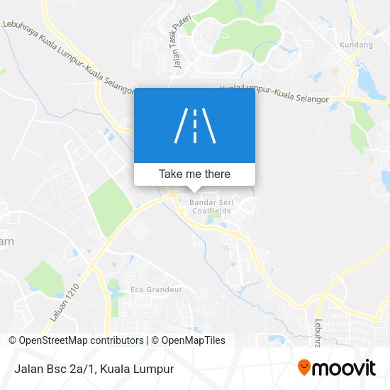 Peta Jalan Bsc 2a/1