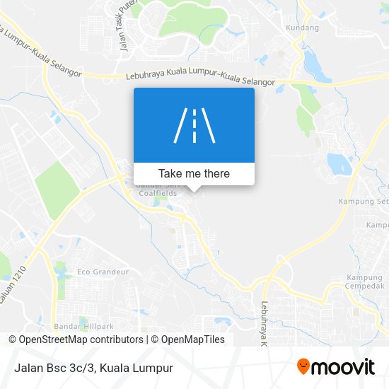 Peta Jalan Bsc 3c/3