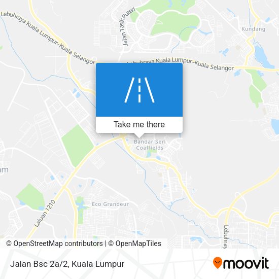 Peta Jalan Bsc 2a/2