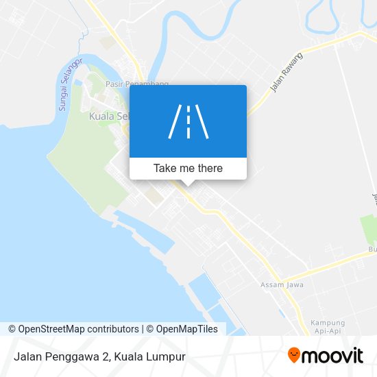Peta Jalan Penggawa 2