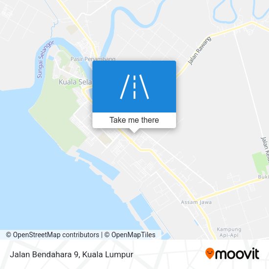 Peta Jalan Bendahara 9