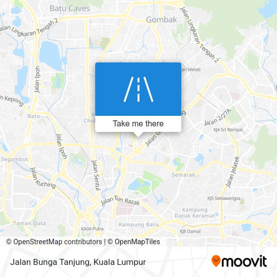 Jalan Bunga Tanjung map