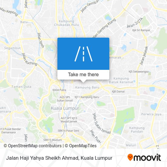 Jalan Haji Yahya Sheikh Ahmad map