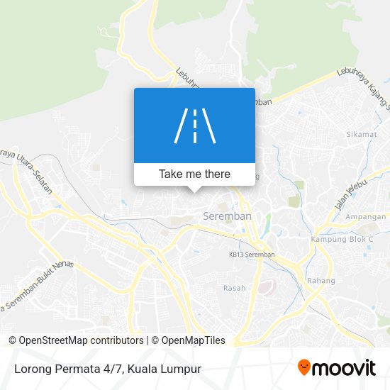 Lorong Permata 4/7 map