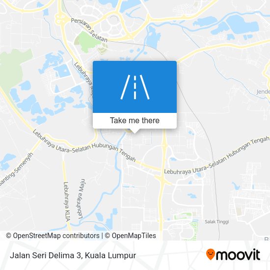Peta Jalan Seri Delima 3
