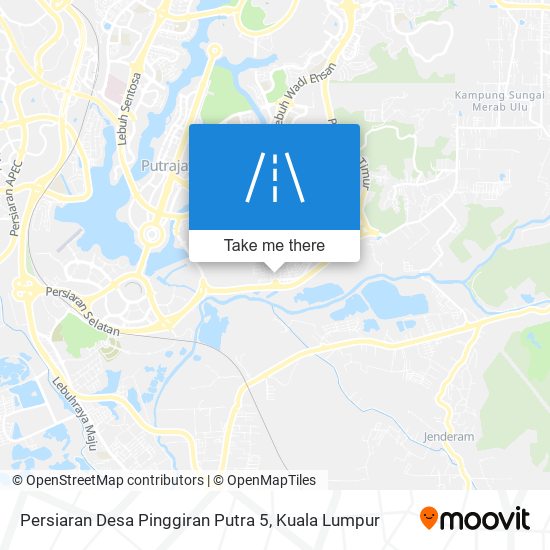 Persiaran Desa Pinggiran Putra 5 map
