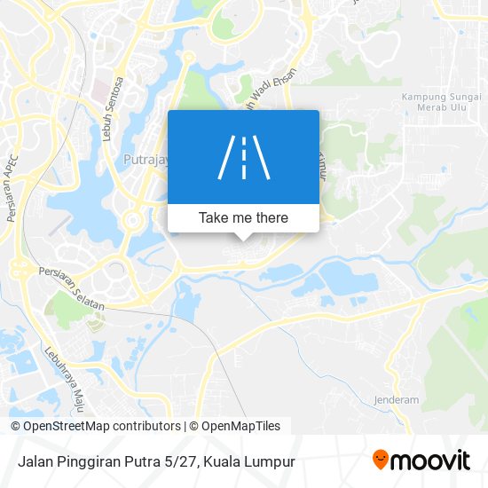 Jalan Pinggiran Putra 5/27 map