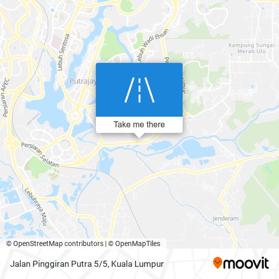 Peta Jalan Pinggiran Putra 5/5