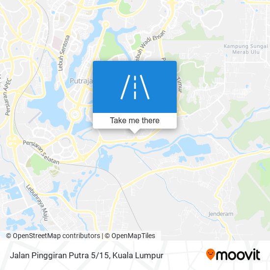 Jalan Pinggiran Putra 5/15 map