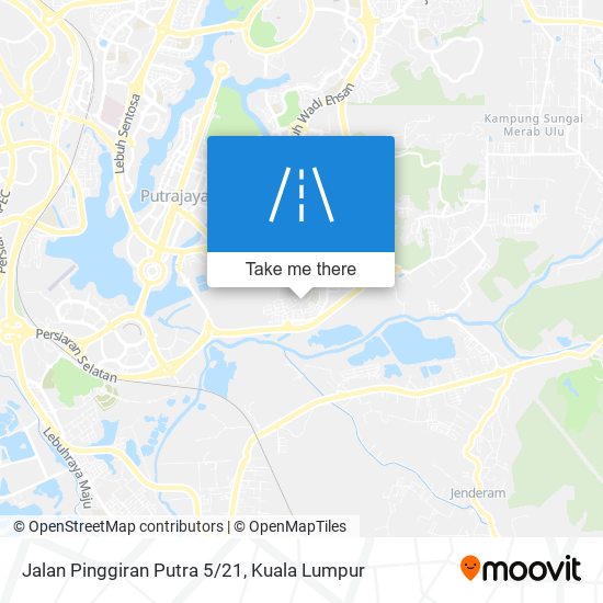 Jalan Pinggiran Putra 5/21 map