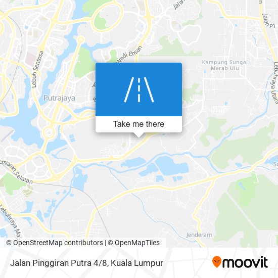 Jalan Pinggiran Putra 4/8 map