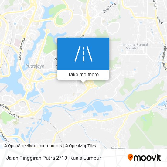 Peta Jalan Pinggiran Putra 2/10