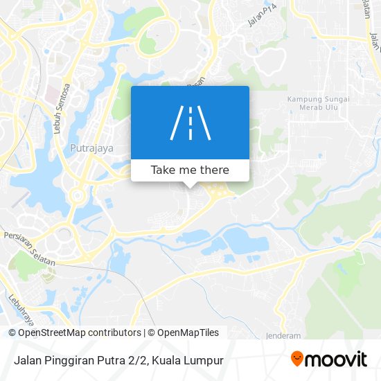 Jalan Pinggiran Putra 2/2 map