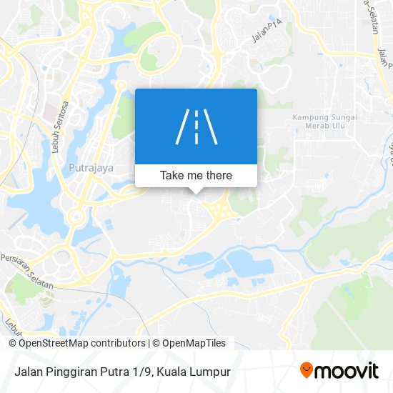 Jalan Pinggiran Putra 1/9 map