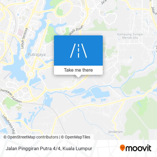 Peta Jalan Pinggiran Putra 4/4