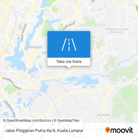 Jalan Pinggiran Putra 4a/6 map