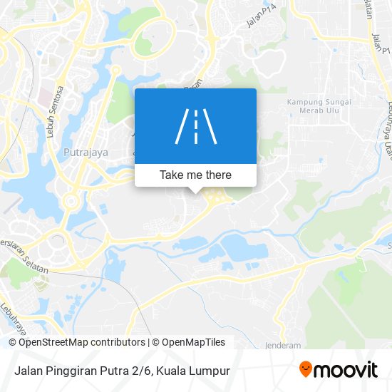 Jalan Pinggiran Putra 2/6 map