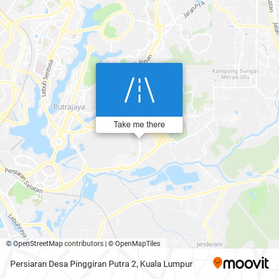 Persiaran Desa Pinggiran Putra 2 map